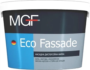 Фарба водно-дисперсійна фасадна MGF Eco Fassade 5 л 7 кг M690