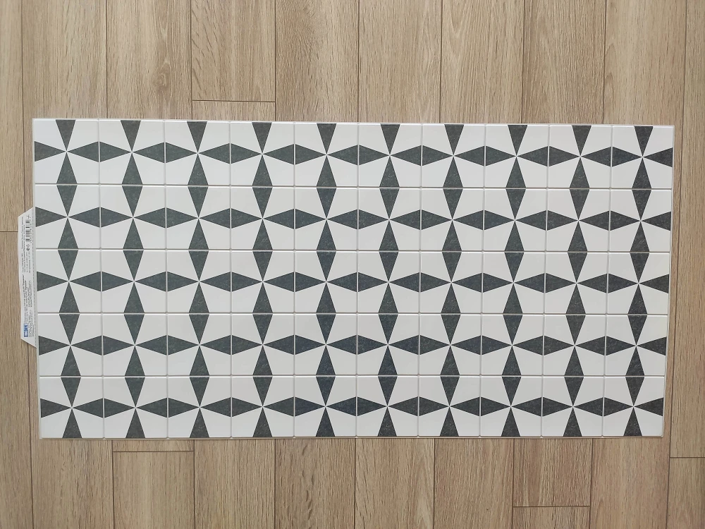 Пластиковая Панель Пластмаркет кафельная плитка Нормандия 960 * 485мм