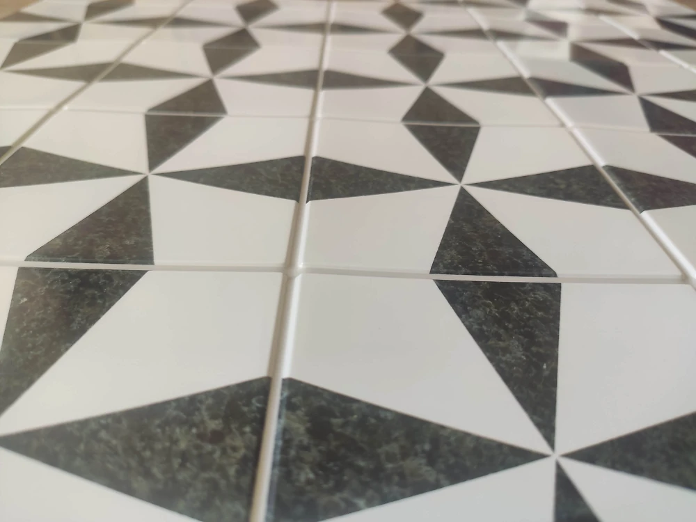 Пластиковая Панель Пластмаркет кафельная плитка Нормандия 960 * 485мм