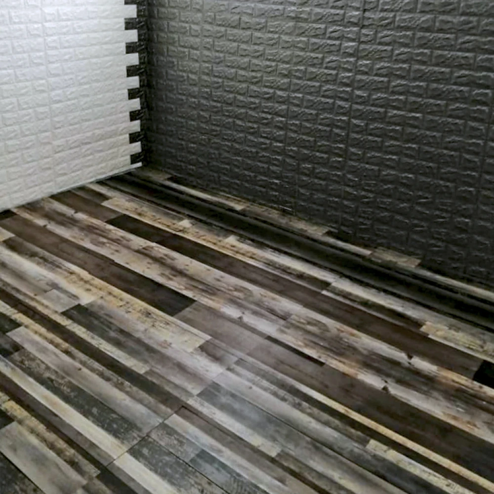 Самоклеющаяся виниловая плитка 914,4*152,4*1,5мм Мозаика СВП-006