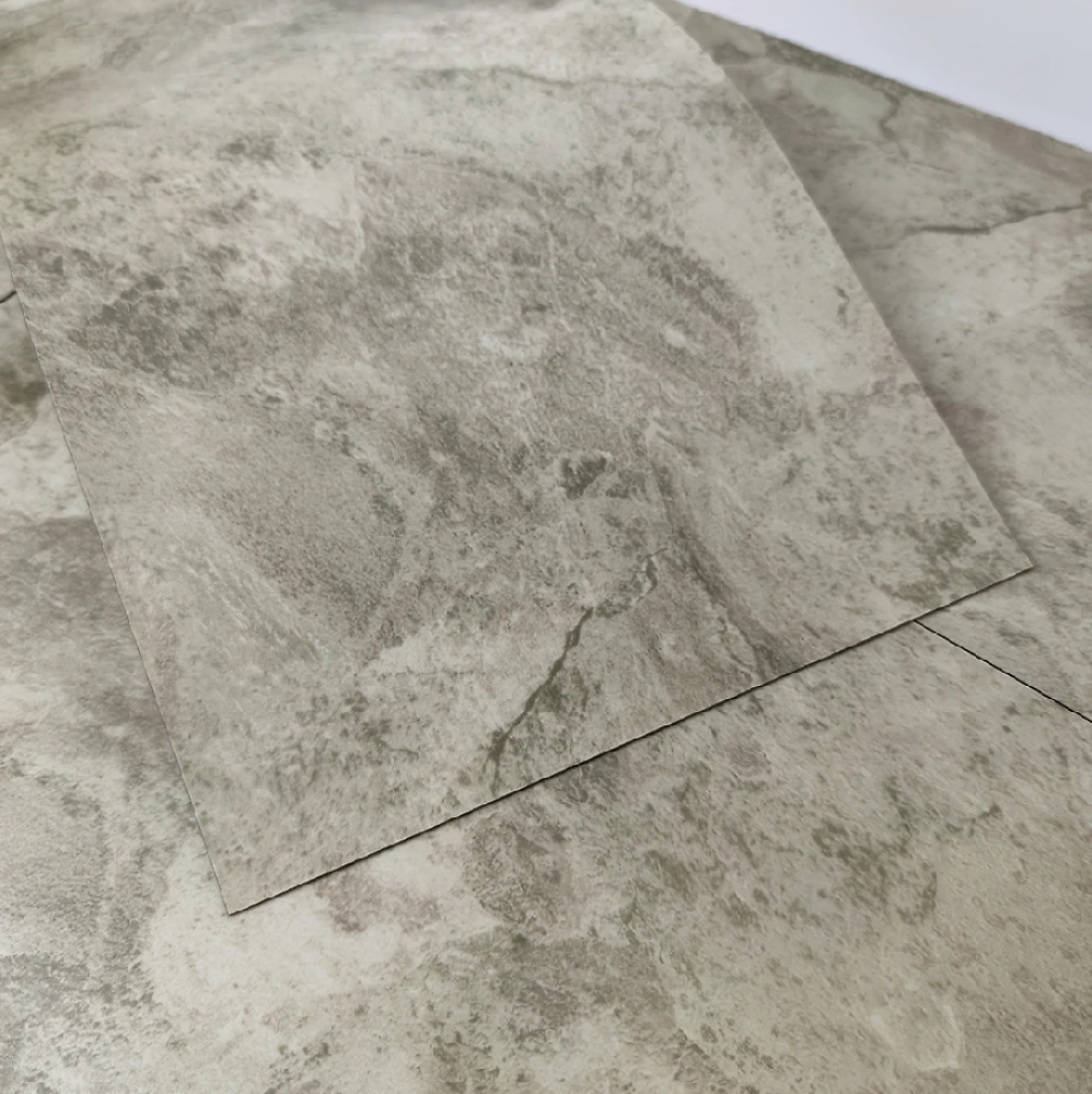 Самоклеющаяся виниловая плитка 600*300*1,5мм Мрамор оникс СВП-100 глянец