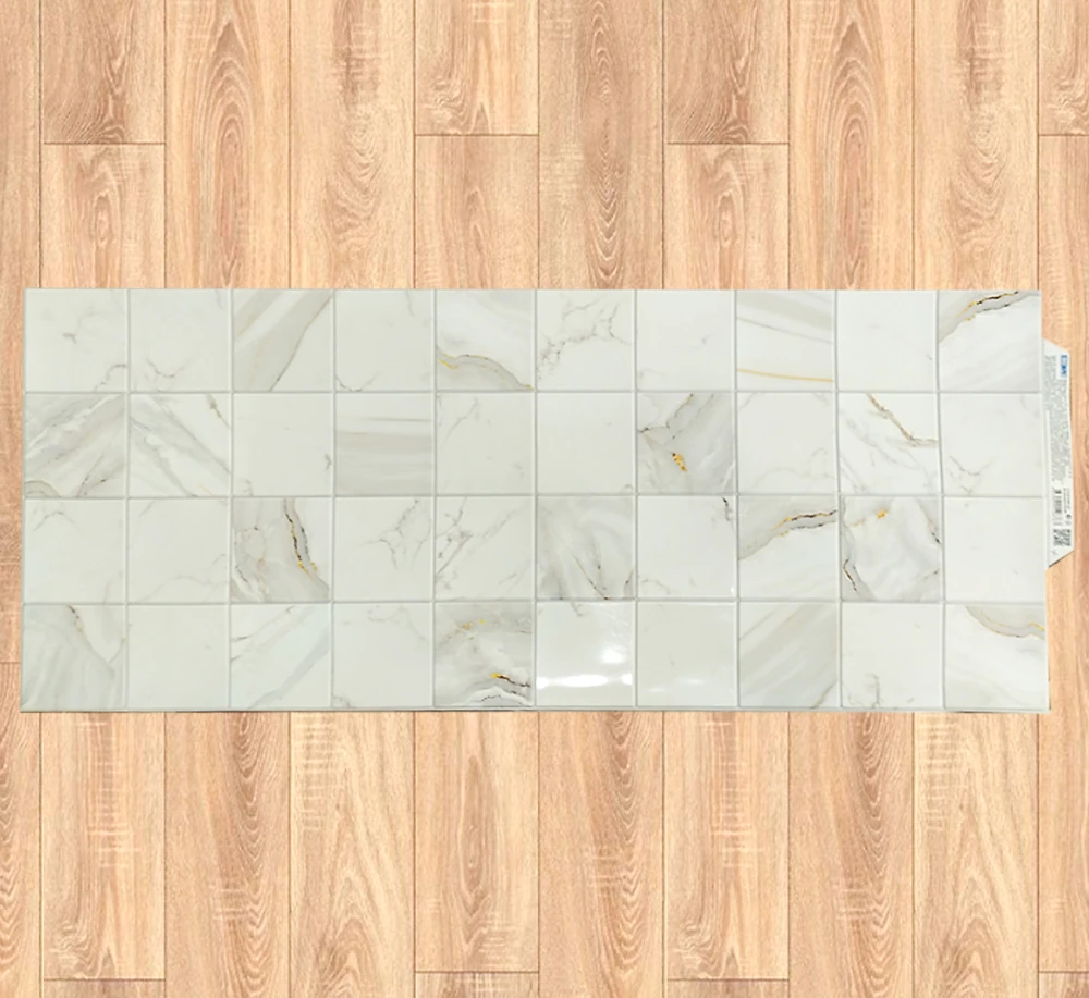 Пластиковая Панель Пластмаркет кафельная плитка Тиберио 960 * 485мм