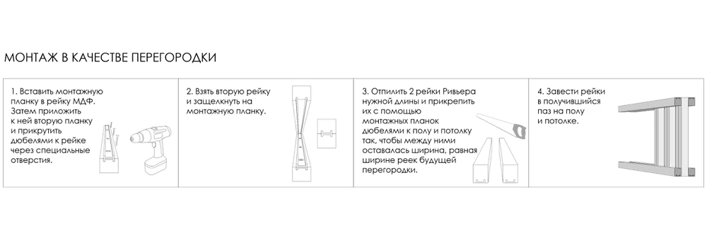 Рейка на стену МДФ Stella Ривьера Дуб Санремо Белый 40*30*2700