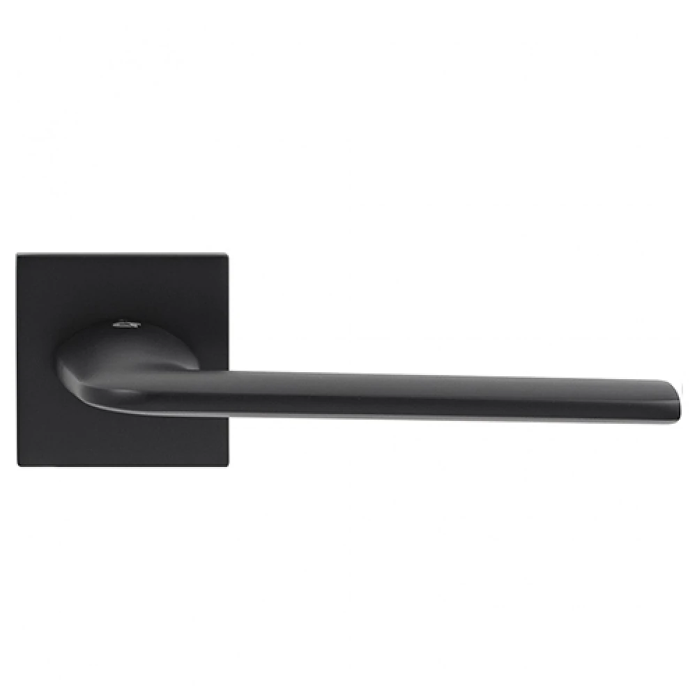 Ручка на розетці Comit Lucy Q (розетта 6 мм) черный матовый