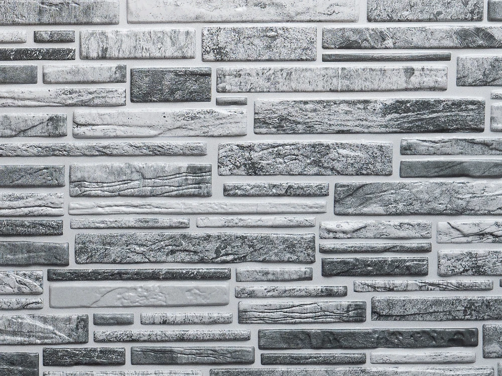 Пластиковая Панель Регул Пластушка черно-белая 977 * 496мм