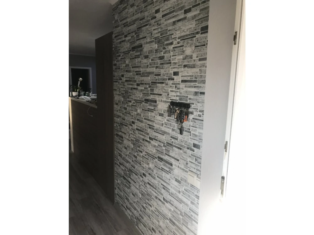 Пластиковая Панель Регул Пластушка черно-белая 977 * 496мм