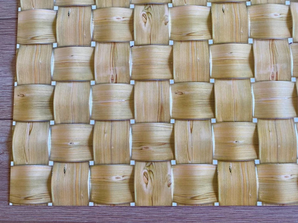 Пластиковая Панель Косичка Дуб 953 * 478мм