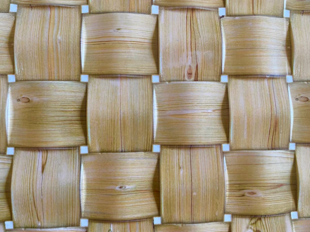 Пластиковая Панель Косичка Дуб 953 * 478мм