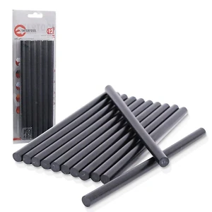 Клейові стрижні (комплект) 11,2 * 200мм 1шт чорний Intertool RT-1023