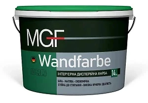 Фарба водно-дисперсійна MGF Wandfarbe M 1a 10л 14кг