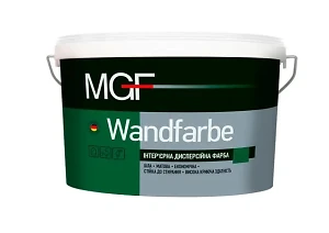 Фарба водно-дисперсійна MGF Wandfarbe M 1a 2,5л 3,5кг