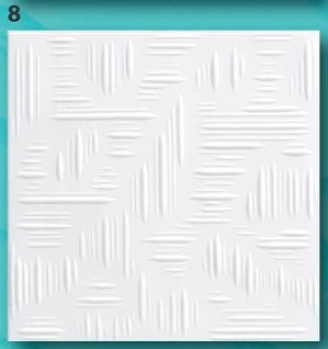 Плитка потолочная пенополистирольная 8 Romstar 1м2