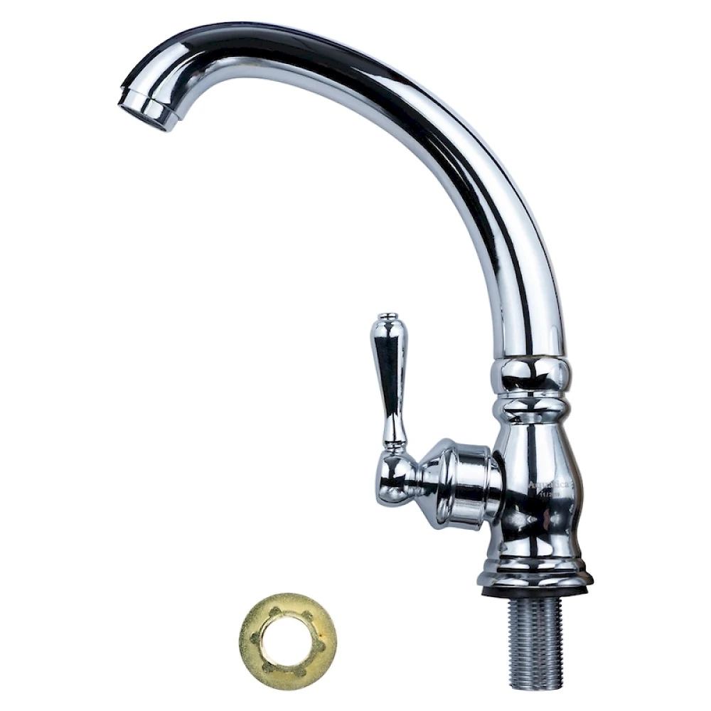 Смеситель PL 1/2 для кухни монокран на гайке Aquatica PL-1G156С(9777600)