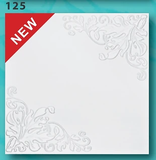 Плитка потолочная пенополистирольная 125 Romstar 1м2