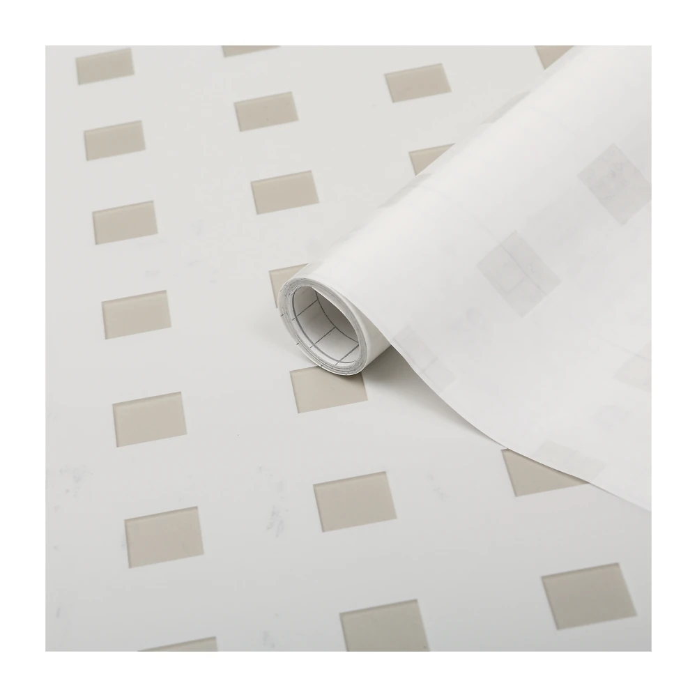 Статична вітражна плівка D-C-Fix 45см х 1м Df 216-0007 (Квадрати)