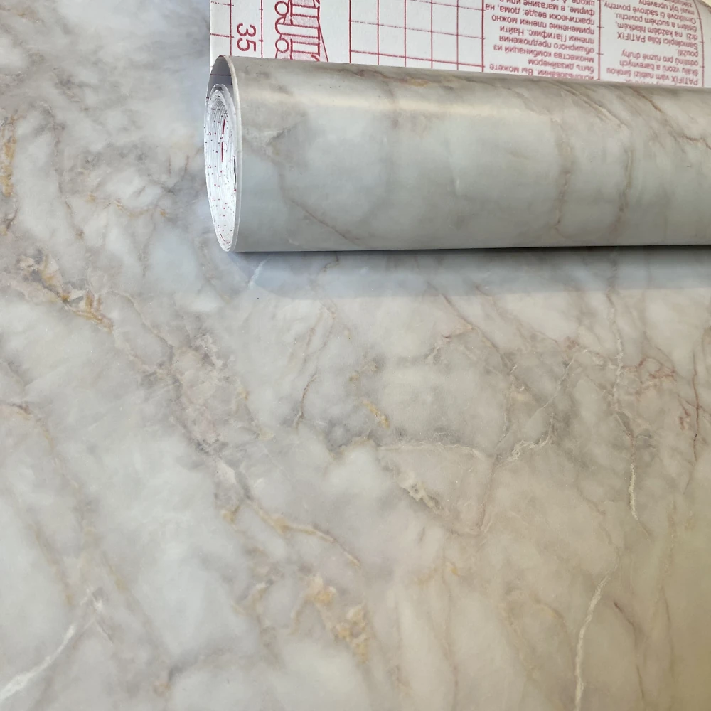 Самоклеюча плівка Patifix 45см х 15м 13-4200 (Мармур світло-бежевий)