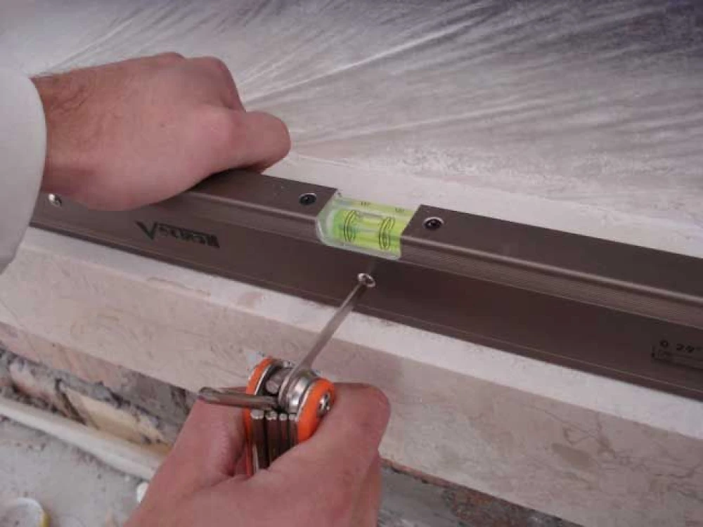 Рівень магнітний 80см алюміній анодований 2 вічка Profi line 22-3-208