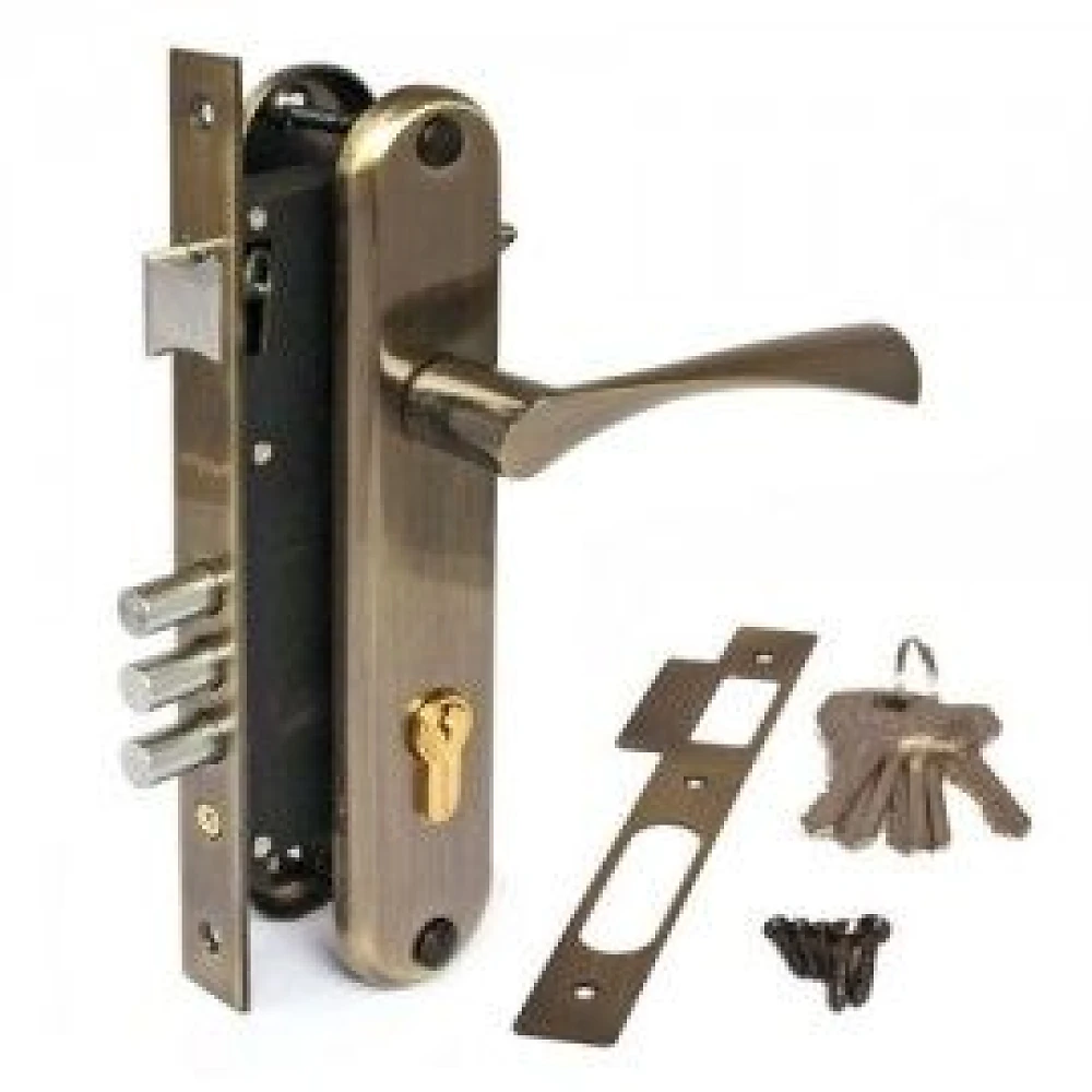 Замок врезной APECS 2223/M70-AL-AB