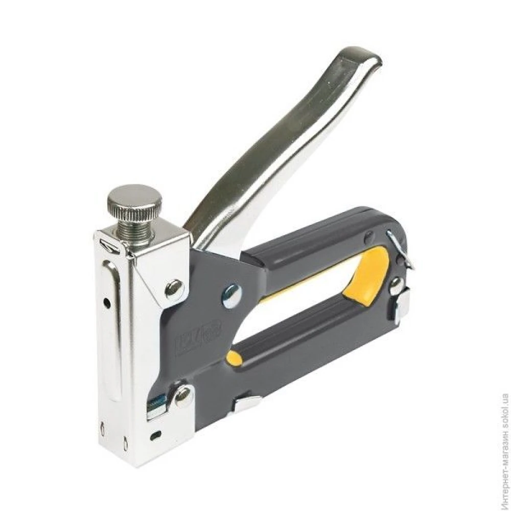 Степлер механический 6-14мм (тип J/53) метал. корпус, регулируемый Topex 41E905