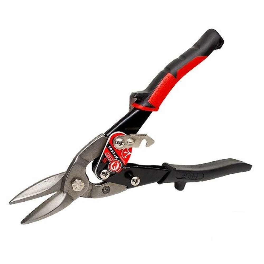 Ножиці по металу 250мм 1,2 мм, прямий різ хромванадієва сталь Intertool NT-0503