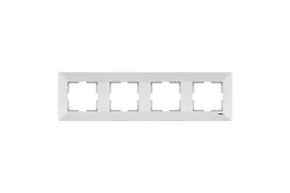 Viko Meridian белый Рамка 4-я горизонтальная