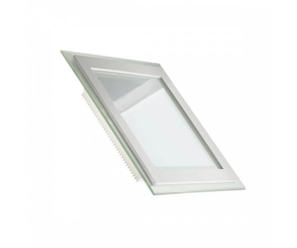 Світлодіодна панель Bellson встраиавемая квадрат зі склом 18W 4000K