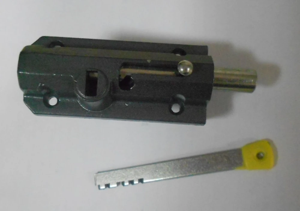 Замок накладний Київ-1 3Н-1 (ключ рейковий, 3шт)