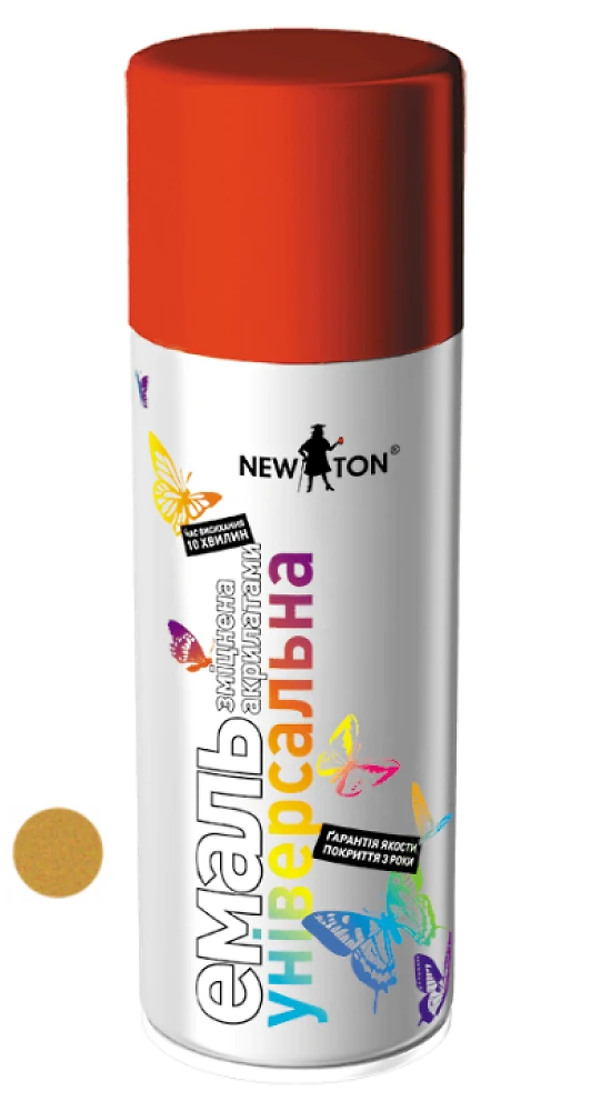 Емаль універсальна Золото церковне (RAL -) 400 мл NewTon (аерозоль)