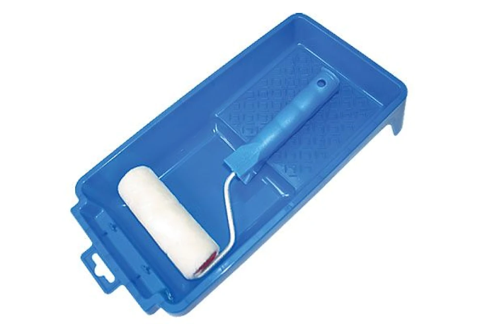 Набір (валик велюр 30*100мм, ручка, кюветка) Favorit 03-971