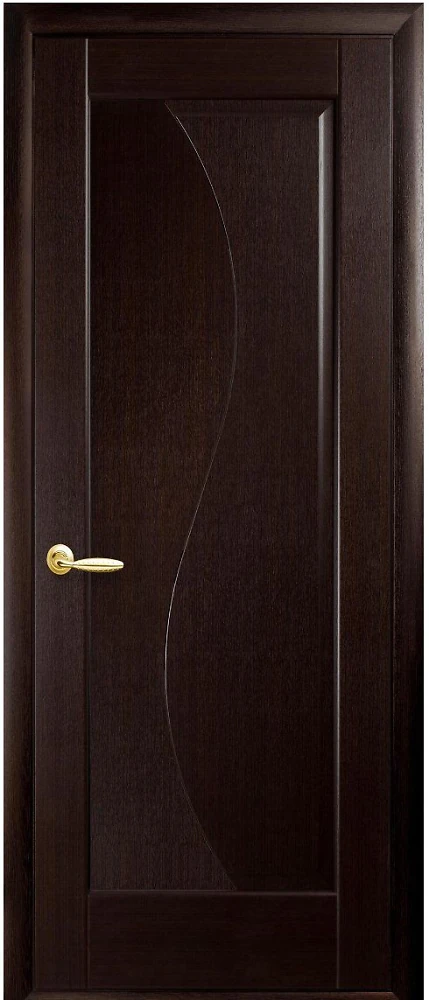 Двері  Маестра венге Эскада (глуха) ПВХ DeLuxe Новий стиль