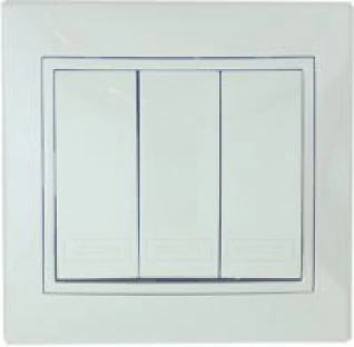 Lezard Mira Белый Выключатель 3-й