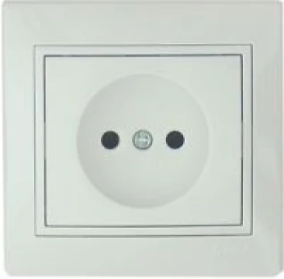 Lezard Mira Белый Розетка 1-я