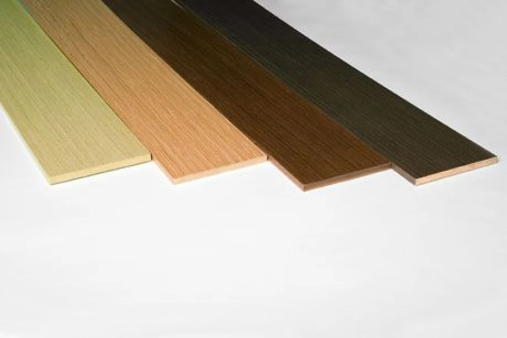 Добірна планка grey ПВХ DeLuxe МДФ120х10х2060 (стойова) Новий стиль