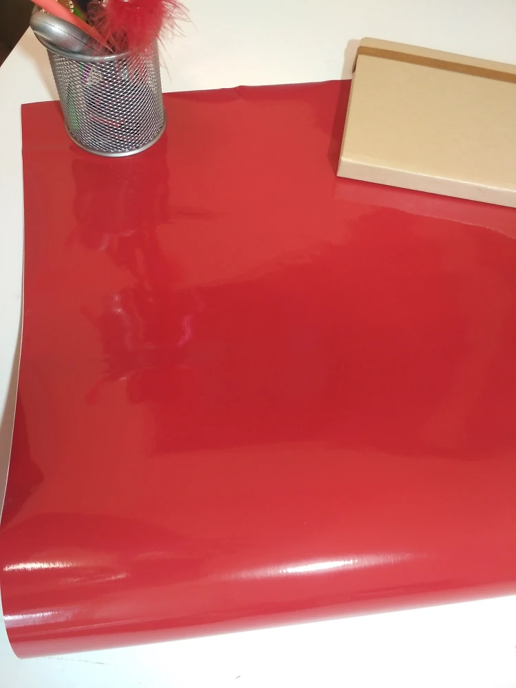 Самоклеющаяся пленка D-C-Fix 45см х 1м Df 200-1274 (Красный глянец)