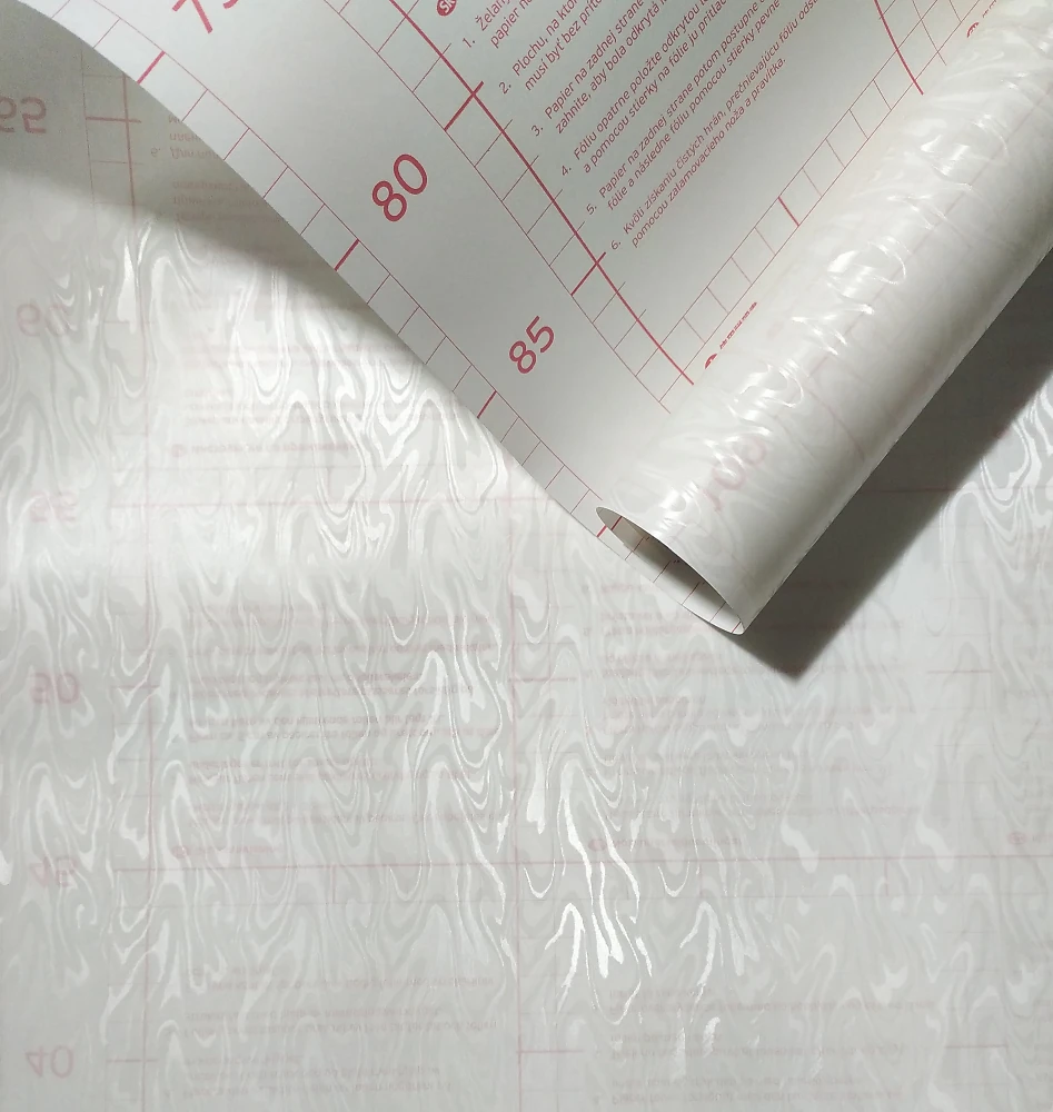 Самоклеюча плівка D-C-Fix 67,5см х 1м Df 200-8128 (Вітраж сіра димка)