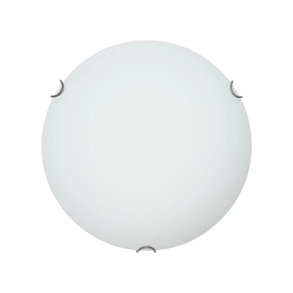 Світильник скляний НББ Класик 2 * 60Вт Е27 d = 300мм білий (24120)