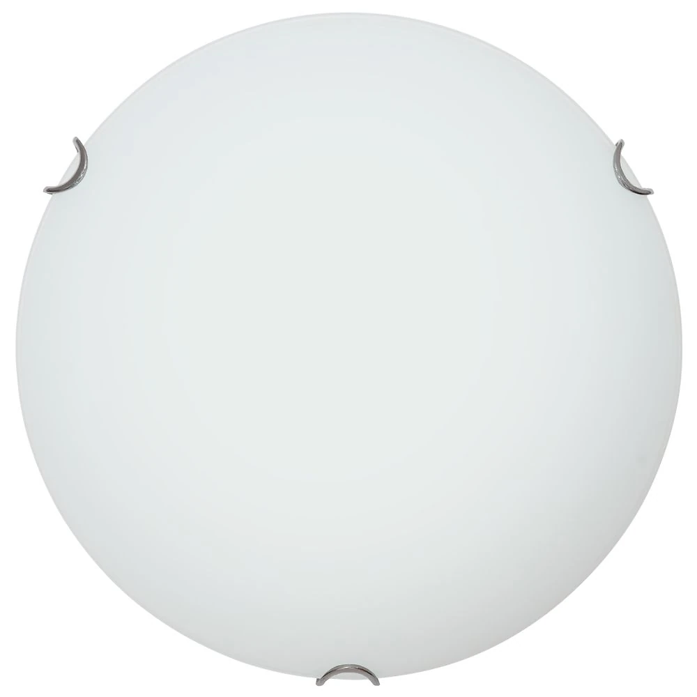 Світильник скляний НББ Класик 3 * 60Вт Е27 d = 400мм білий (25120)