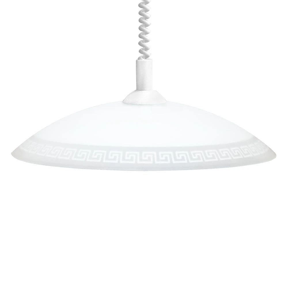 Светильник стеклянный НББ Карат 1*60Вт Е27 d=400мм подвес (26360-1)