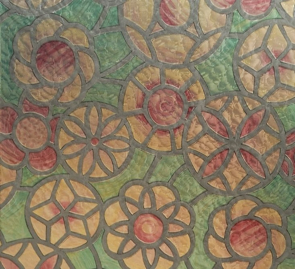 Самоклеюча плівка D-C-Fix 45см х 1м Df 200-2795 (Вітраж Шартр)