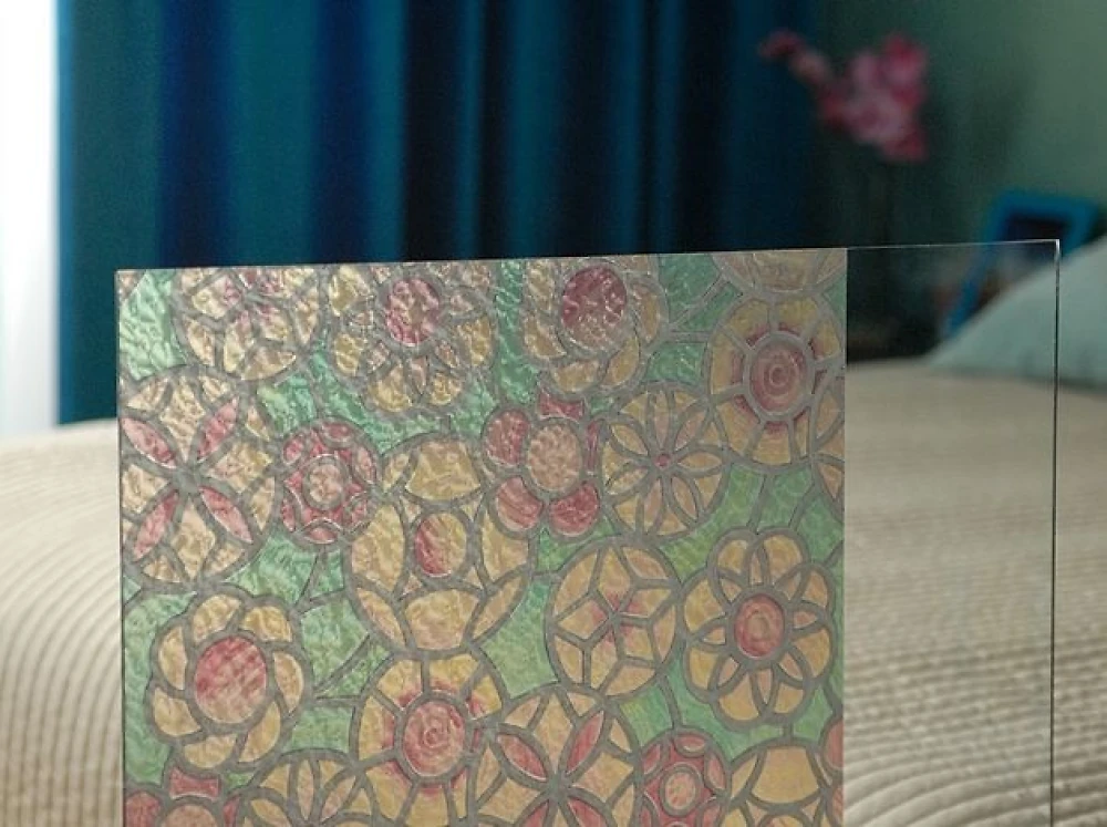 Самоклеюча плівка D-C-Fix 45см х 1м Df 200-2795 (Вітраж Шартр)