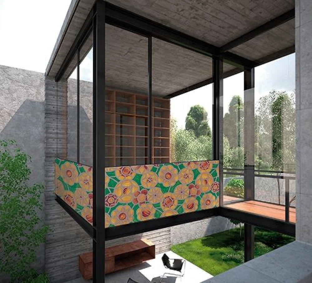 Самоклеюча плівка D-C-Fix 45см х 1м Df 200-2795 (Вітраж Шартр)