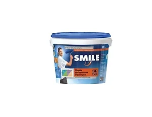 Краска структурная акрило-силиконовая Smile SI-53 10 л 16 кг
