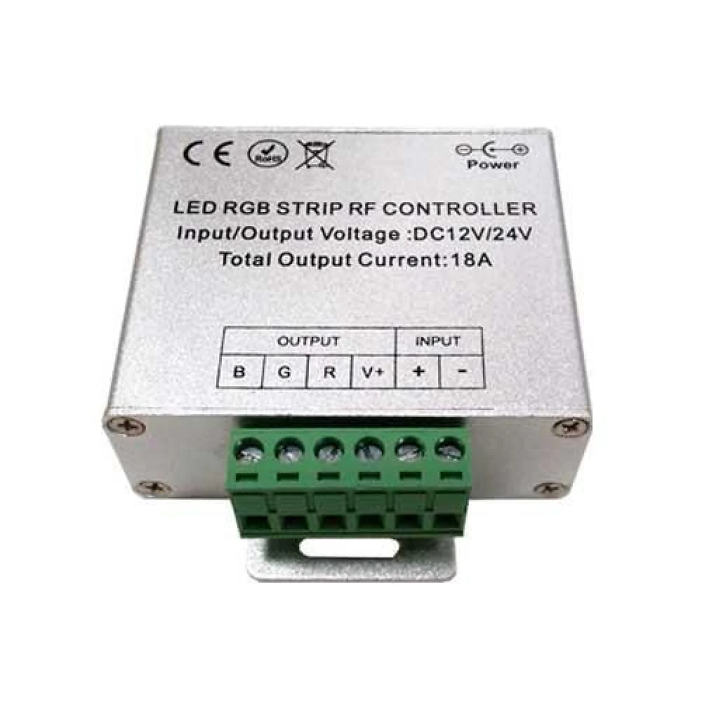 Контроллер для светодиодной ленты RGB OEM 18A-RF-5 Touch белый