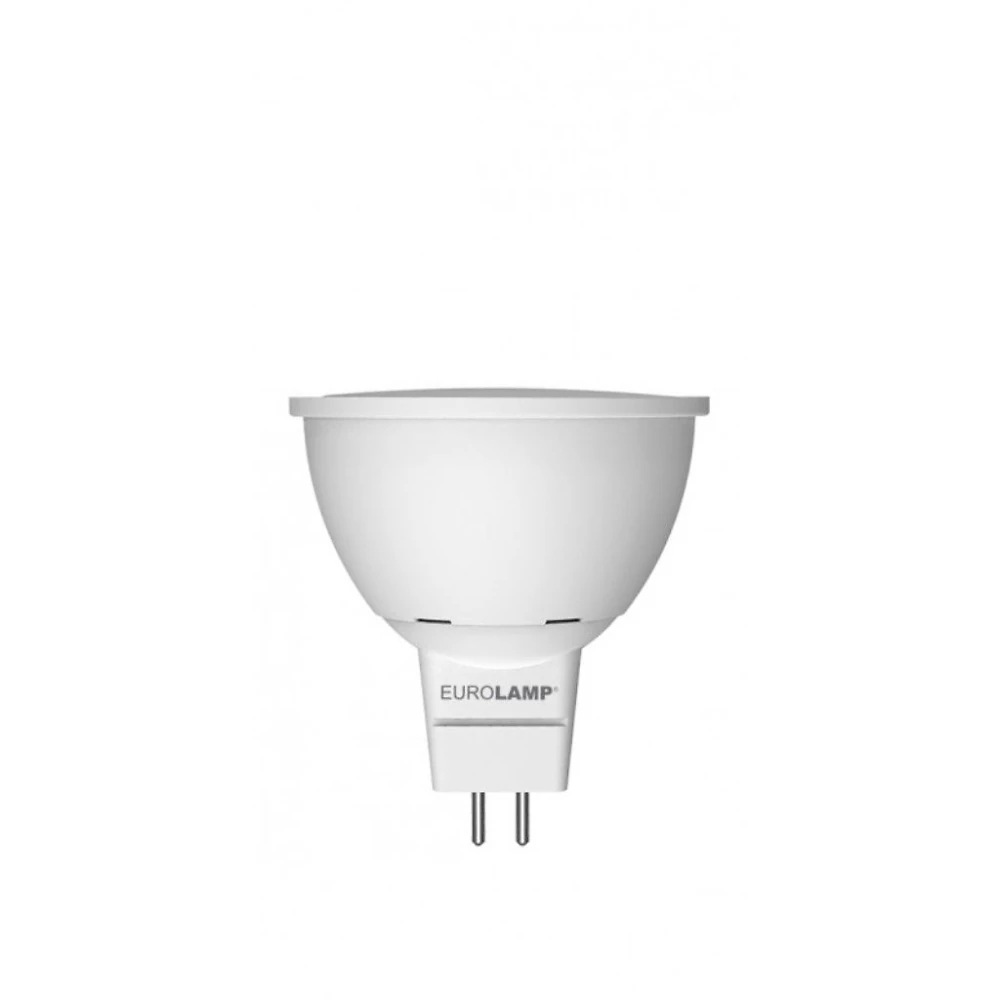 Лампа светодиодная MR16 3Вт  220В GU5.3 4000K НАБОР 3шт  Eurolamp LED-03534(Т)