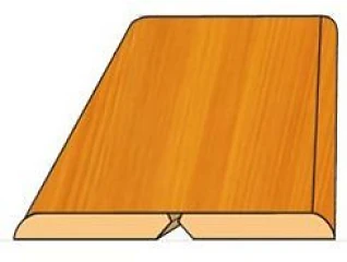 Уголок МДФ ОМИС 2600x45х3.2мм Триумф ПВХ универсальный