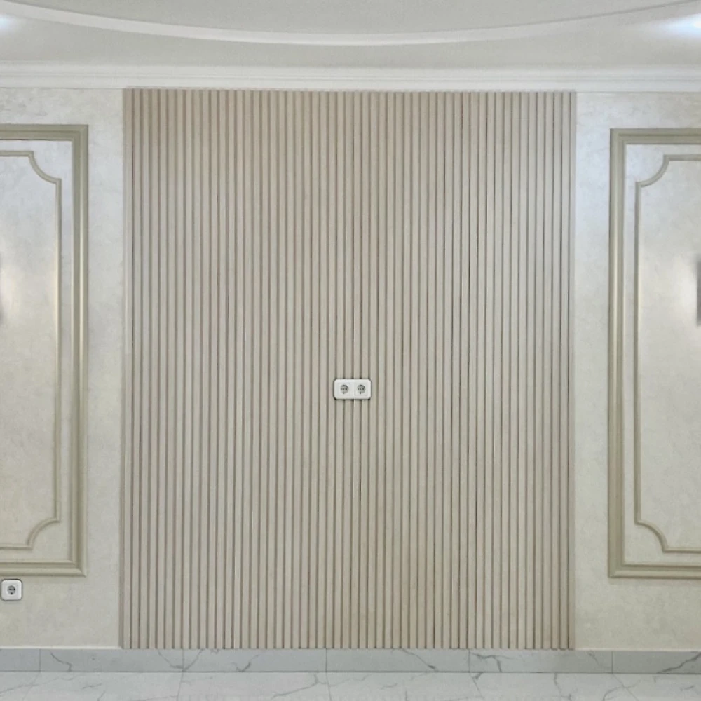 Панель МДФ Стінова 12117 Вудлайн Крем 117(104) x 12 х 2800  (1 шт.)