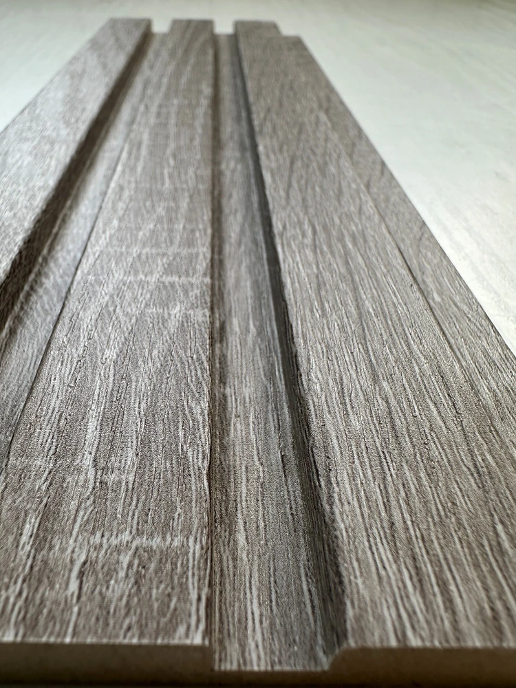 Панель МДФ Стеновая 12117 Дуб Сонома Серый 117(104) x 12 х 2800  (1 шт.)