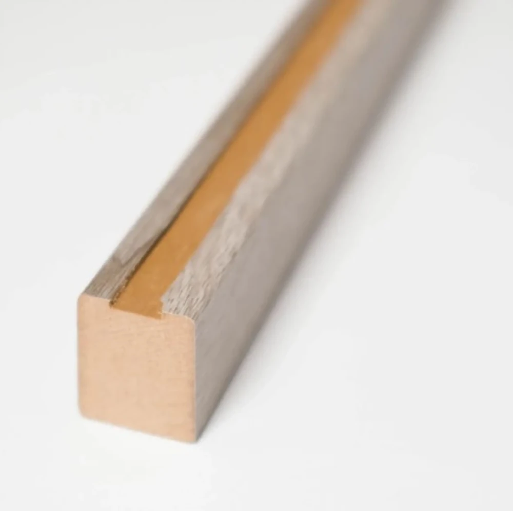 Декоративные рейки МДФ 2529 Дуб Сонома Серый 25х30х2800 (1 шт.)