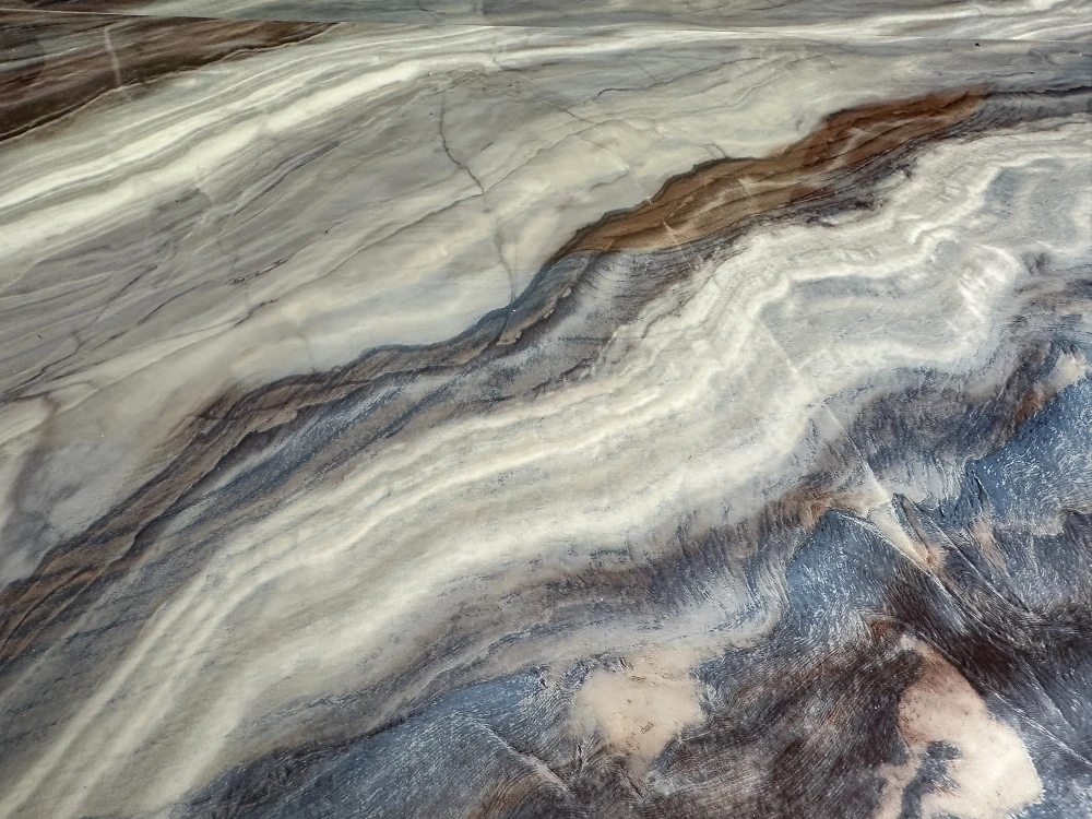 Самоклеющаяся виниловая плитка 600*300 мм (сланец светлый) SXP-PT-827