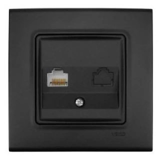 Viko Linnera чорна ніч Розетка 1-я комп